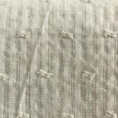 现货全棉提花布 空筘小剪花 服装面料轻薄透气女装布 剪花布