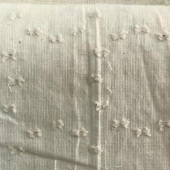 现货全棉60S提花布 圆点子剪花 服装面料轻薄透气女装布 剪花布