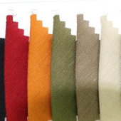 涤棉双层布 梭织染色服装面料