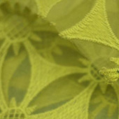 全涤绣花网布 花卉图案时尚女装面料