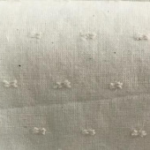 现货全棉60S提花布 小剪花 服装面料轻薄透气女装布 剪花布