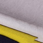 纯色150D全涤高弹斜纹布 梭织时尚上衣裤子服装面料现货厂家热卖