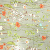 全涤针织网布绣花服装面料
