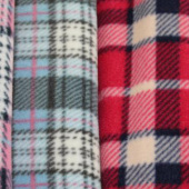 现货针织全涤染色摇粒绒服装面料