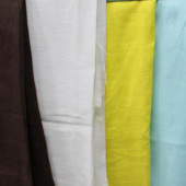 全涤梭织染色仿麻服装面料