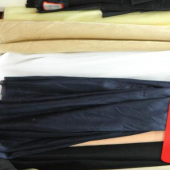 涤纶针织有光布染色服装面料厂家直销