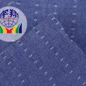 4OZ抽象印花图案牛仔 涤棉牛仔面料160cm服装面料 斜纹订做