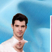 新品50s竹纤维布料 工装衬衣童装弹力布 现货男士衬衫服装面料