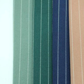 条纹斜纹四面弹 涤纶梭织服装面料