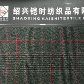 涤粘梭织染色布仿毛西装面料 精品裤料