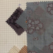 7033、亚麻提花布