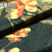 涤氨金钻绒秋冬保暖印花面料家庭装饰抱枕桌台布礼服裙子裤子上衣外套