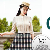 现货布料，女装涤氨布料，连衣裙服装布料