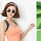 现货 100D奶丝拉架 T恤裤装连衣裙泳装里布瑜伽服 四面弹面料