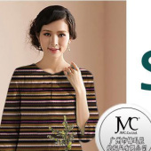 法国绒涤氨拉架服装面料 女装针织印花面料