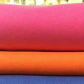 新款日韩风染色40s精梳纯棉双面布 双面皮马棉男女服装童装面料