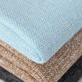 厂家直销微弹粘胶涤纶混纺面料 双层复合加厚阳离子竹节仿麻布