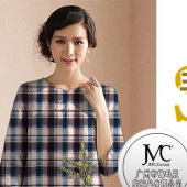秋冬针织女装印花面料 法国绒326A 锦玛辰服装面料