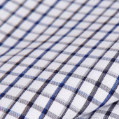 【厂家直销】竹纤维服装面料 活性竹纤维衬衫布 格子布衬衫面料