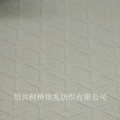 2016新品 全涤弹力针织提花布 箭头夹心棉 女装春秋款外套