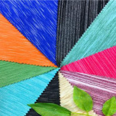 30S/40s段彩罗马布健康布空气层系统女装时装裙装