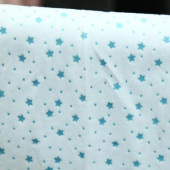 水晶绒压胶 全涤针织 服装工艺品用料