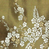 现货全涤提花一枝梅服装面料