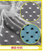 厂家现货直销 圆点点蕾丝花边面料 锦氨弹力超柔女装蕾丝面料