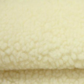 现货全涤针织羊羔绒染色服装面料