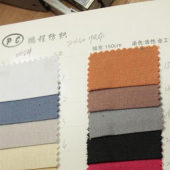 全棉 梭织面料 21/2*10帆布 服装用布