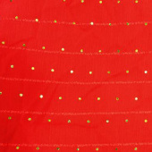 横条雪纺绉亮片 梭织服装面料