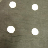 仿真丝圆点绣花 涤棉梭织服装面料