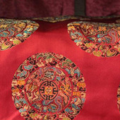 织锦缎面料 服装提花面料 厂家直销