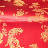 织锦缎面料 服装提花面料 厂家直销