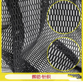 厂家现货直销 150D涤氨六角网 微弹六角网布 厂家直批网眼布