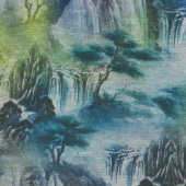 黑白丝罗马布