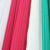 梭织 全涤 格子雪纺布