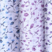 梭织 涤棉 格子印花