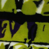 现货染色提花绒服装面料