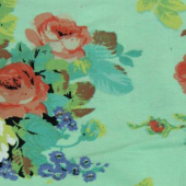 现货染色印花布面料