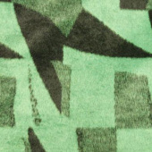 粗纺提花面料 100%化纤梭织女装冬季大衣服装面料 现货供应