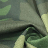 现货水印花纯棉大花服装面料