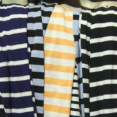 现货全棉染色全棉色织条服装面料