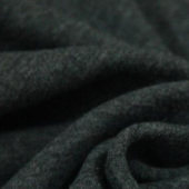 现货染色短纤麻灰不倒绒服装面料