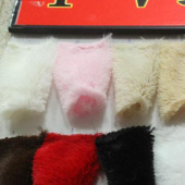 现货涤纶梭织PV绒服装面料160CM门幅多色