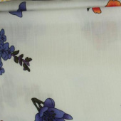 人棉双竹节160CM服装6003#印花面料