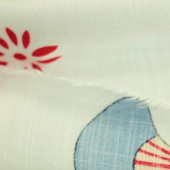 人棉双竹节160CM服装6005#印花面料