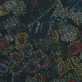 现货染色压花涤/棉裤子服装面料