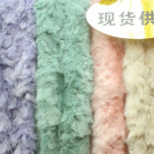 160CM门幅全腈针织水之恋剪花女装面料多色