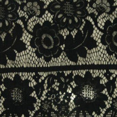现货染色锦棉蕾丝服装面料